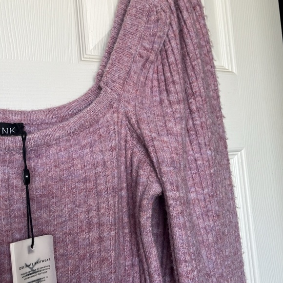 MINKPINK | Saeeda Square neck Knit Dress Sz M - Picture 5 of 6